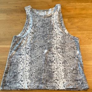 Z Supply Snakeskin Sleeveless Top